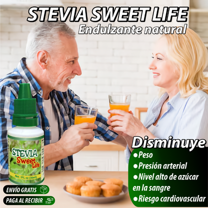 STEVIA SWEET LIFE - Endulzante natural (Pague 2 lleve 3)